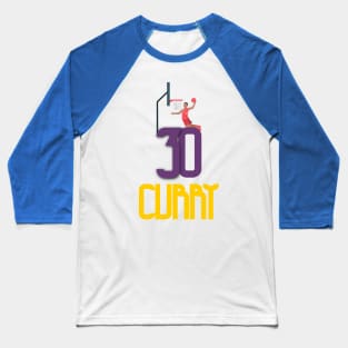 Stephen Curry design 30 Baseball T-Shirt